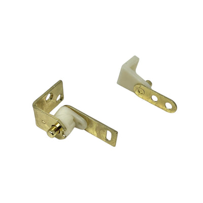 Saloon Door Hinge Brass-plated