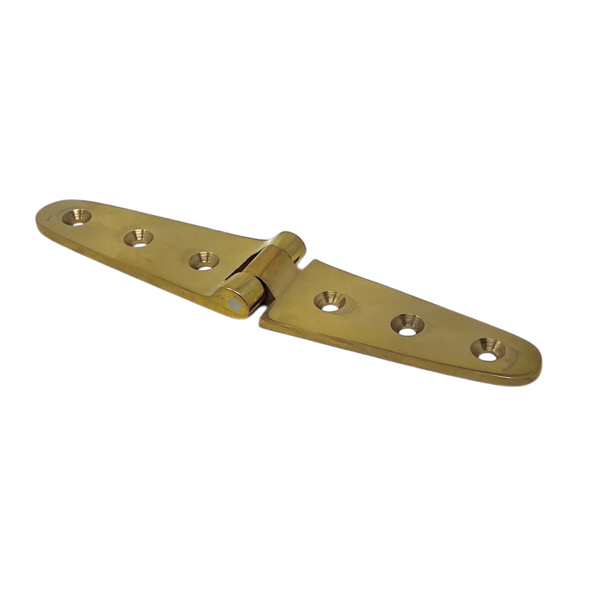 Butt hinge 27 X 140 mm Lacquered Brass