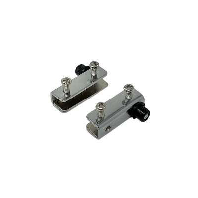 Glass Hinge 4-6 mm Chrome