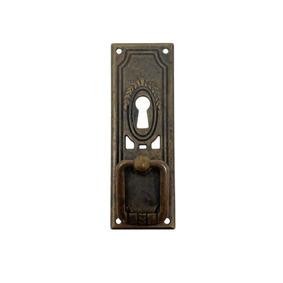 Ring Pull with Keyhole Antique finish