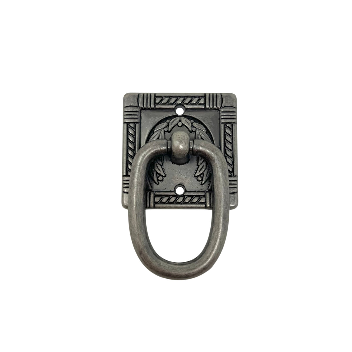 Ring Pull Square 35 x 35 mm Pewter oxide