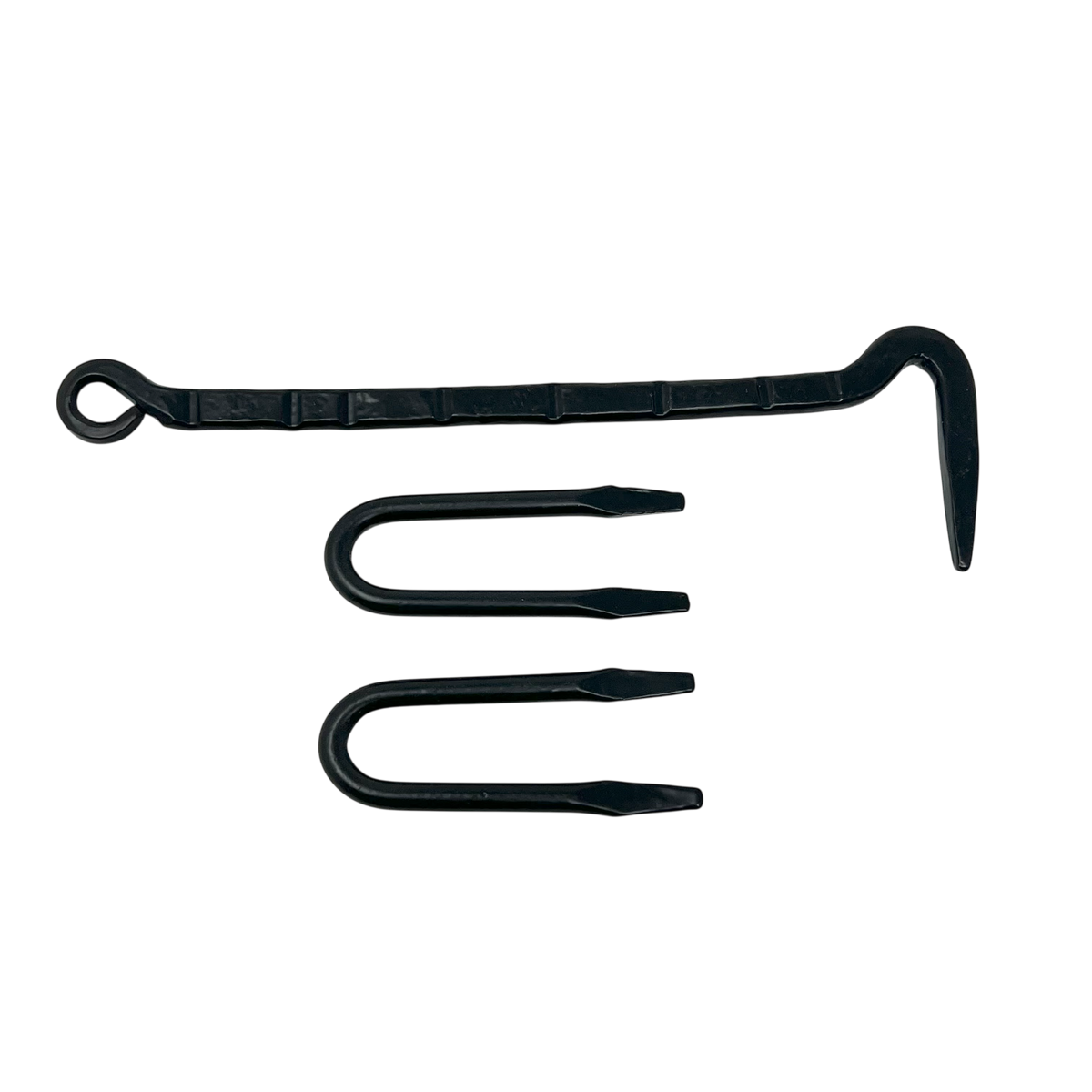 Throw Hook/Hasp 150 mm Black Chrome