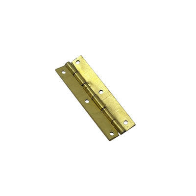 Gjengelisthengsler 30x10mm Messing