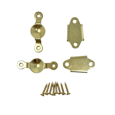Swivel Mirror Holder Brass-Plated