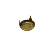 Decorative Nail Brass-plated 17 mm with 3 Pins