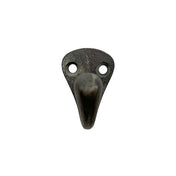 Single Hook Unlacquered Cast Iron