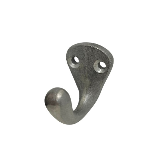 Single Hook Unlacquered Cast Iron