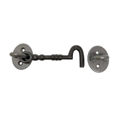 Throw Hook/Hasp 100mm Cast Iron