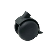 Twin Wheel Black with Brake 40 kg 50 MM
