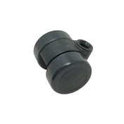 Twin Wheel Black 50 kg 36 MM Including Mounting Plate