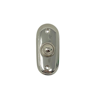 Doorbell Oval Nickel