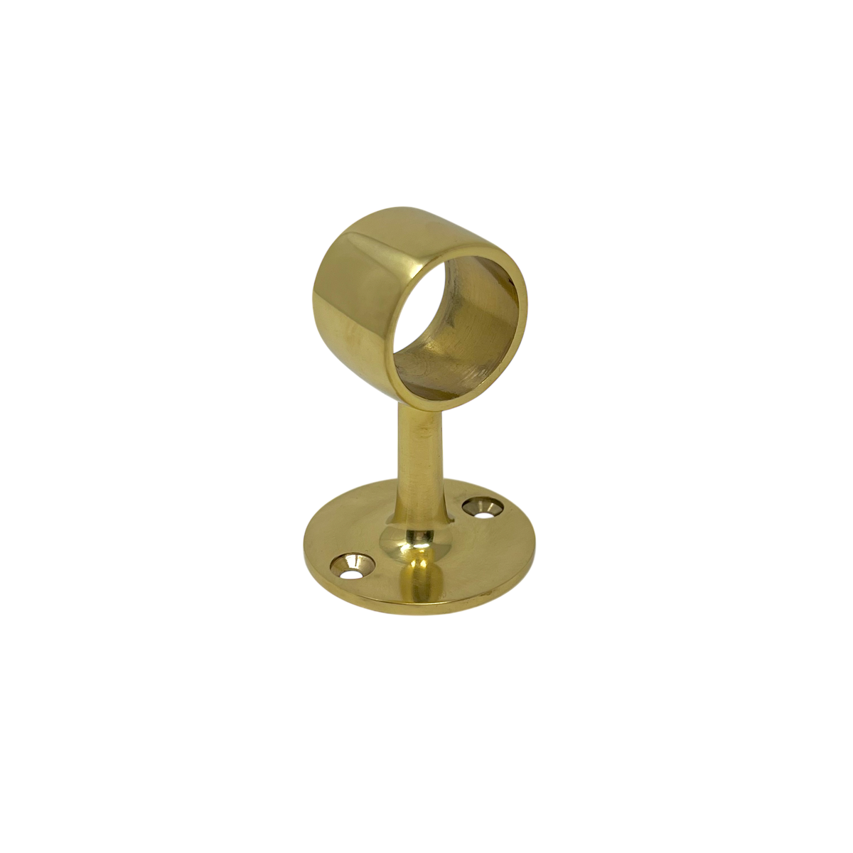 Tube Bracket Centre Bracket Brass 25 mm