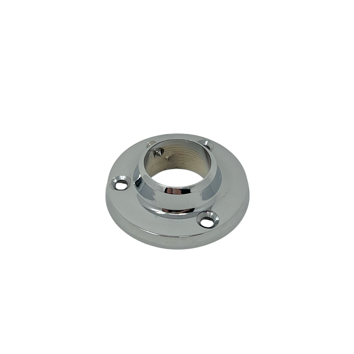 Rörhållare Sidfäste 25mm Krom