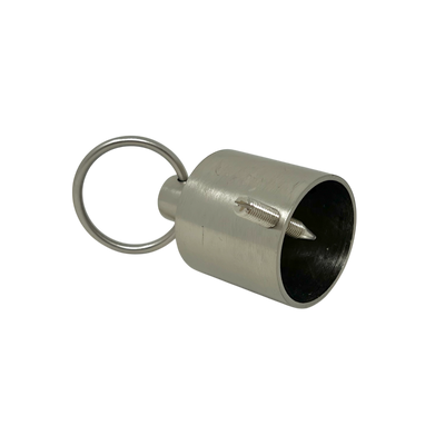 End Cap Stainless Steel Look 36 mm