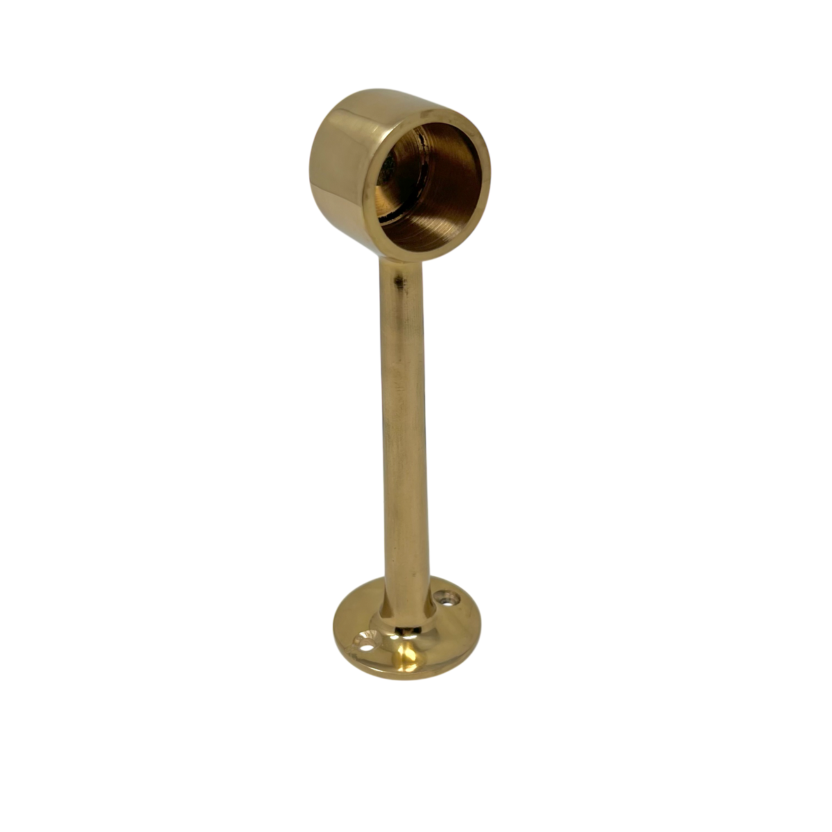 Rørholder Endefeste Messing 25mm