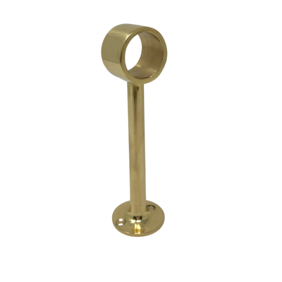 Tube Bracket Centre Bracket Brass 25mm