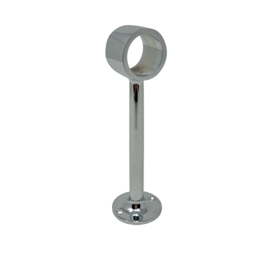 Rørholder Midtfeste Krom 25 mm