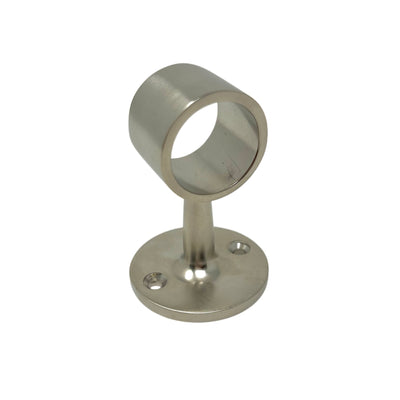Tube Bracket Centre Bracket Stainless Steel Look 25 mm