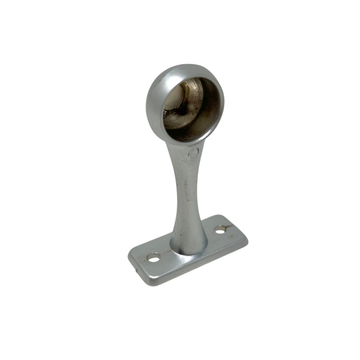 Rörhållare Ändfäste Mattkrom 16 mm