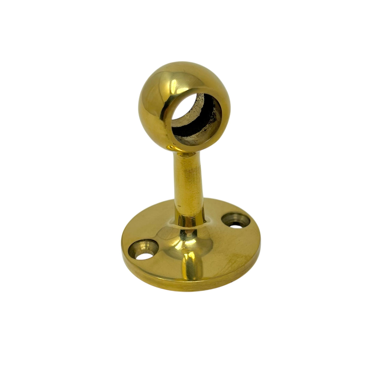 Tube Bracket Centre Bracket 12,5 mm Brass