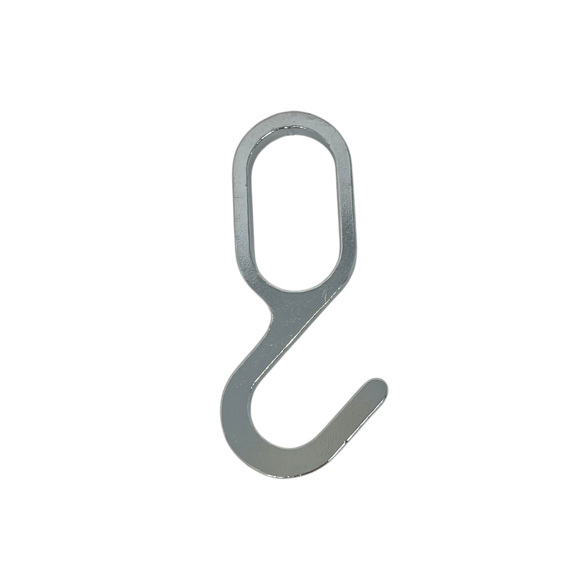 Hook Chrome Oval 2 pack