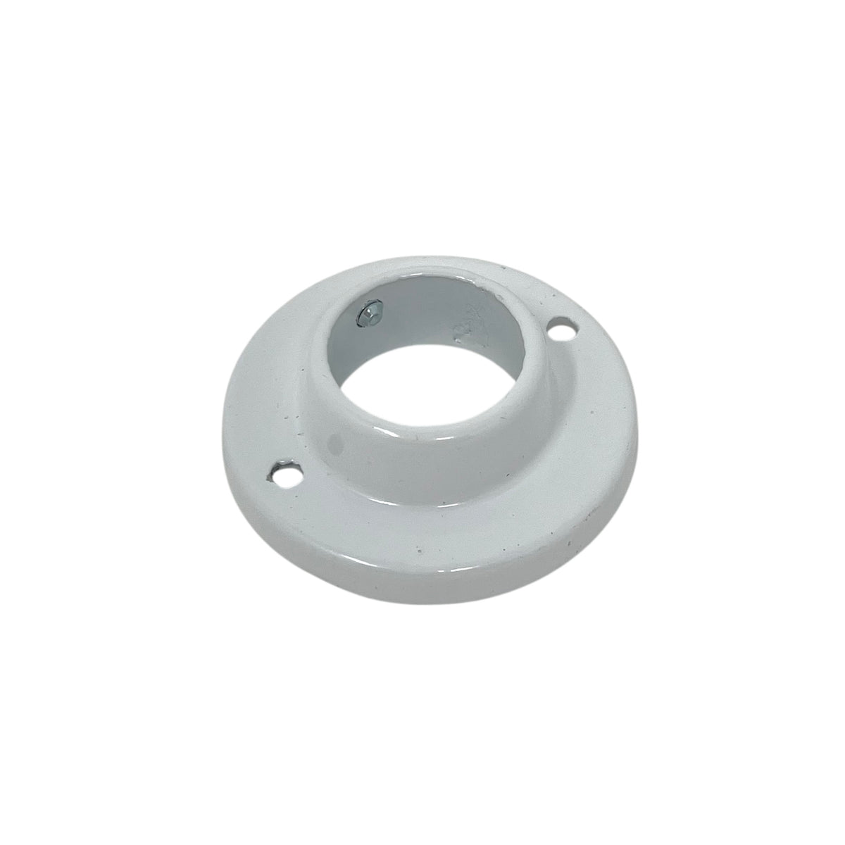 Rørholder Sidebeslag 25mm Hvid