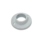Rörhållare Sidfäste 25mm Vit