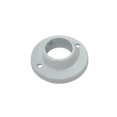 Tube Bracket Side Bracket 25mm White