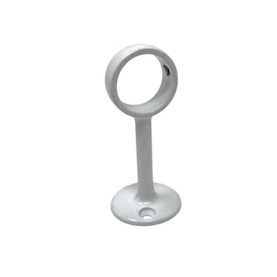Tube Bracket Centre Bracket White 25mm
