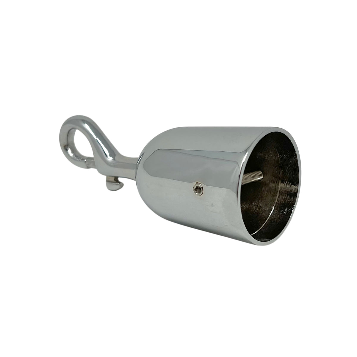 Snap-End Fitting Chrome 38 mm