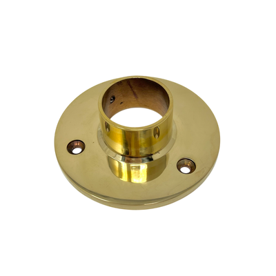Tube Bracket Side Bracket 38mm Brass