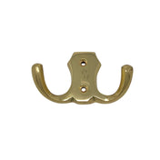 Double Hook Brass