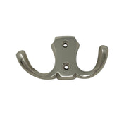 Dubbelkrok Mattborstad Nickel