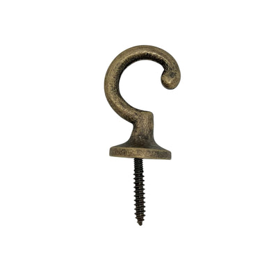 Screw hook Antique finish