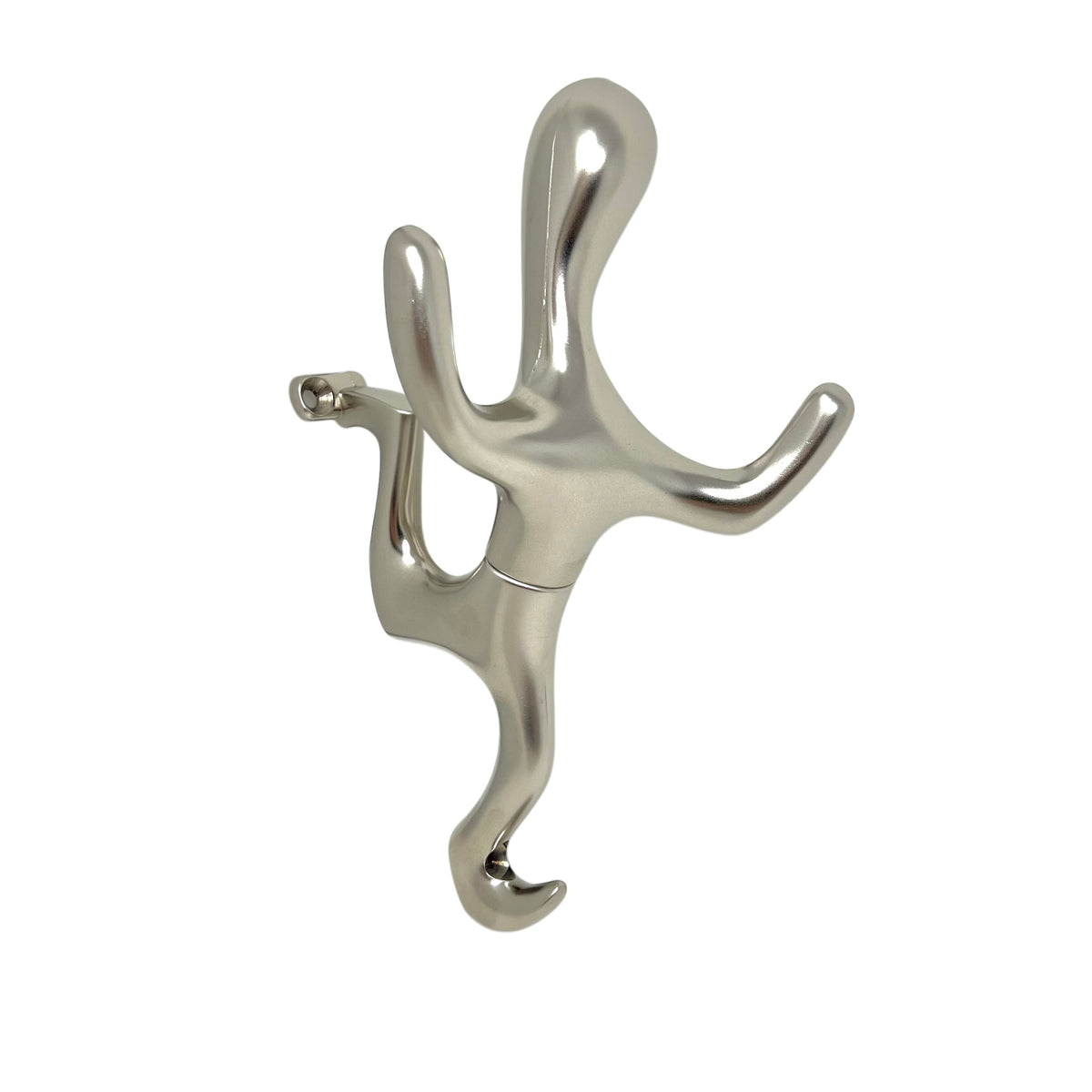 Hook Running Man Satin Chrome