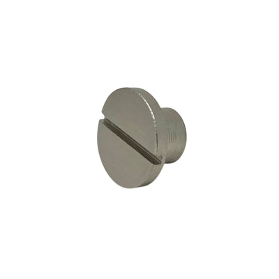 Slotted Cap Nut Satin-Brushed Nickel M10