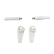 Leaf Hinge WHITE PLASTIC