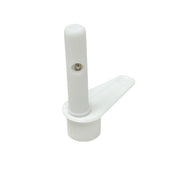 Leaf Hinge WHITE PLASTIC