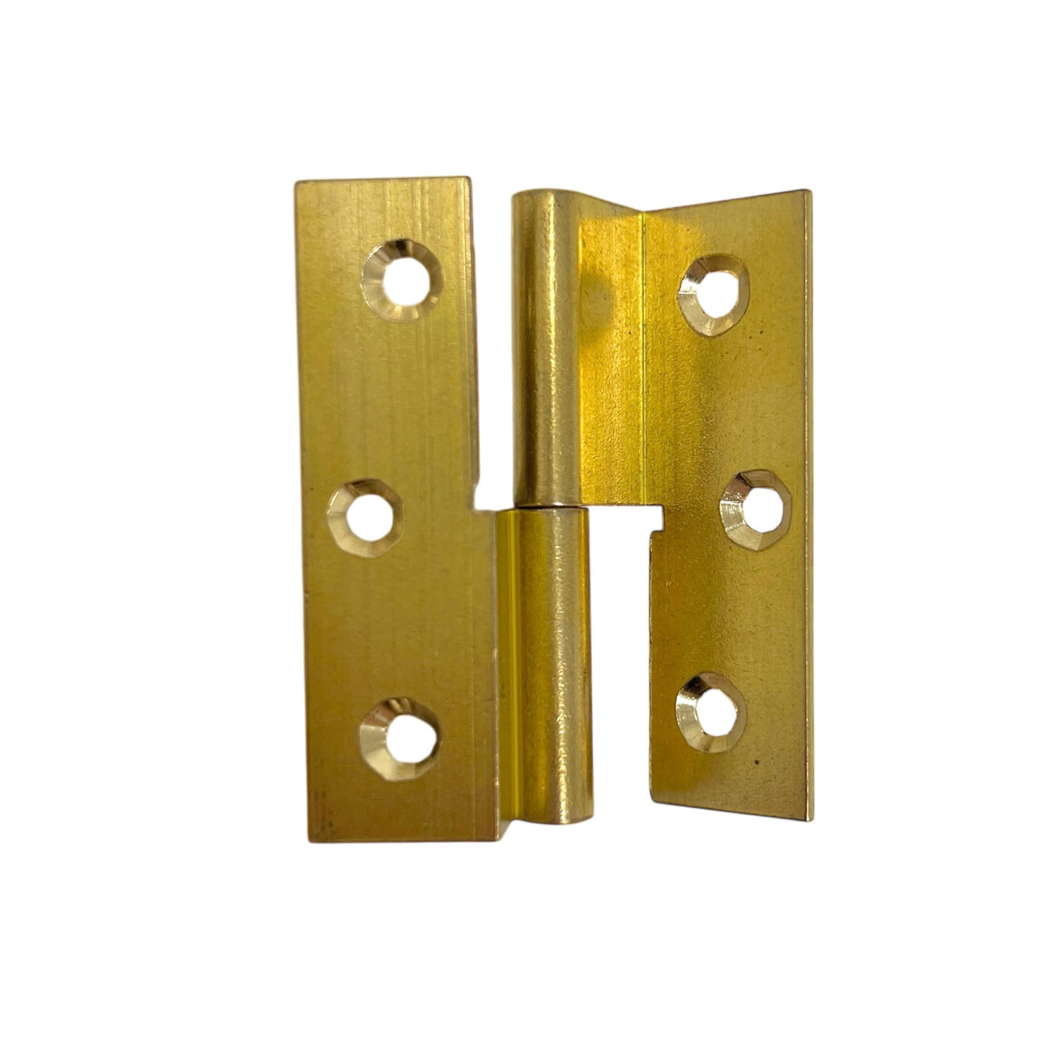 Lift-off hinge Rebated 50 mm Brass