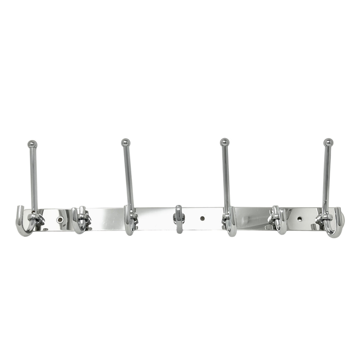 Hook Rail/7-hook 410mm Chrome