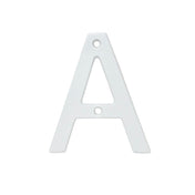 House Number White 120 MM