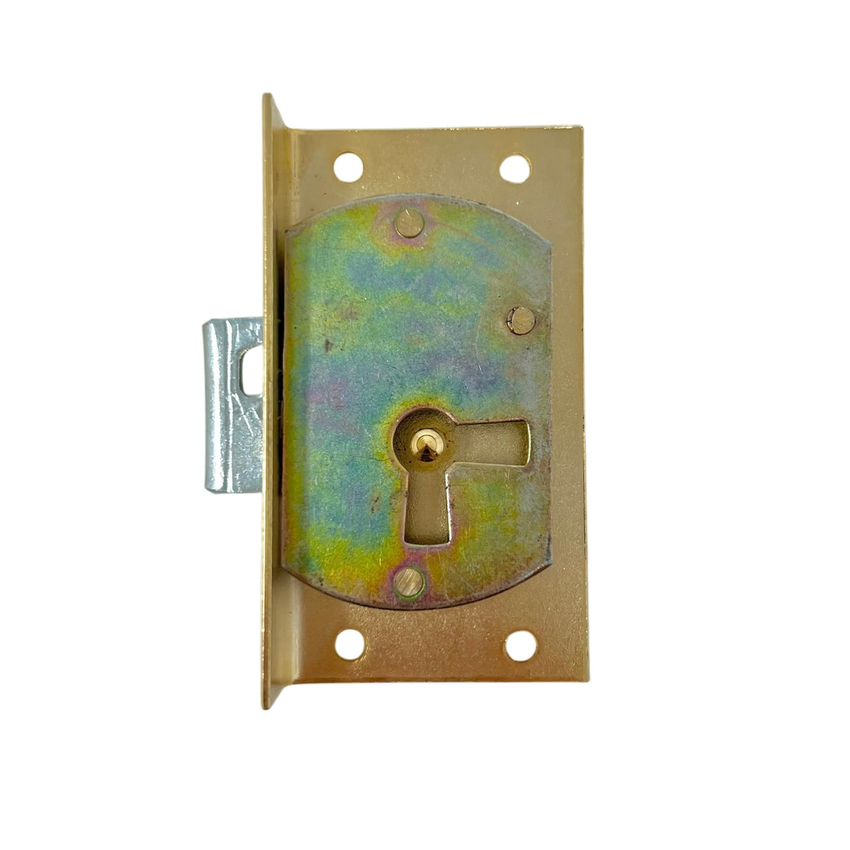 Furniture Lock Brass-plated