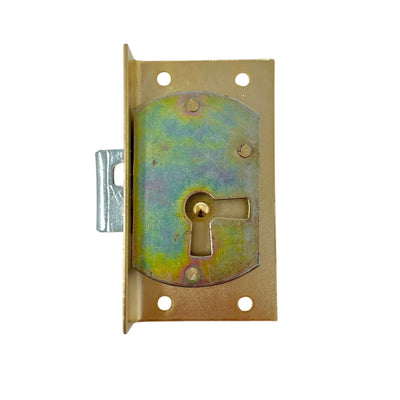 Furniture Lock Brass-plated