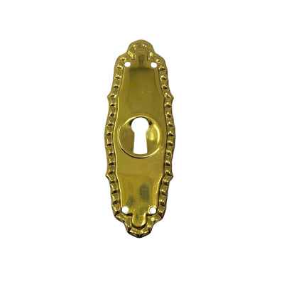 Key Escutcheon 80x28mm Brass
