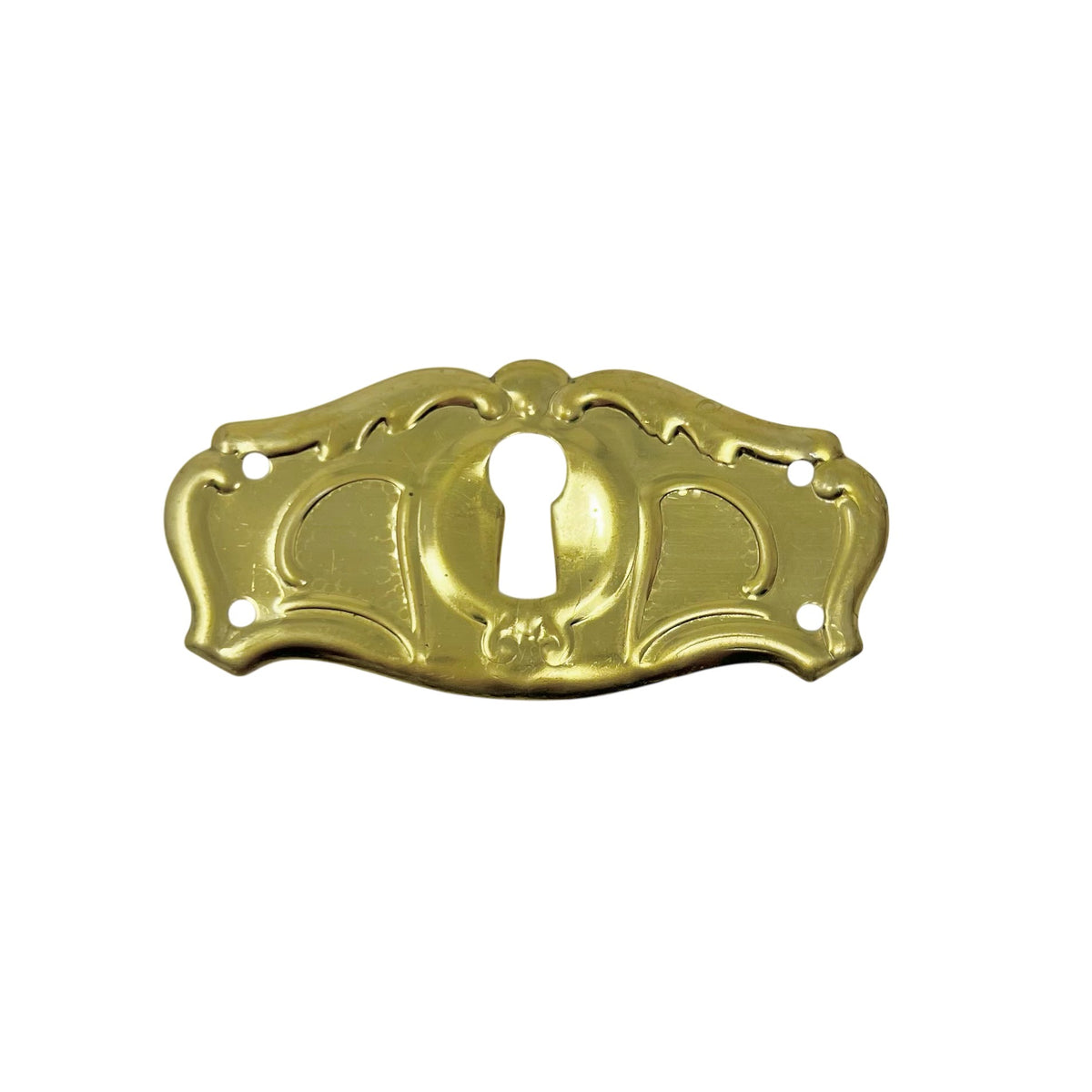 Key Escutcheon 65x31mm Brass