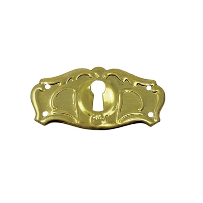 Key Escutcheon 65x31mm Brass