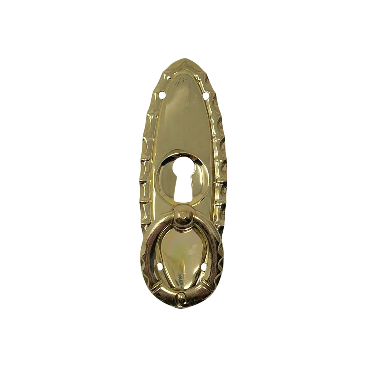 Furniture Handle with Keyhole 79x27mm Brass