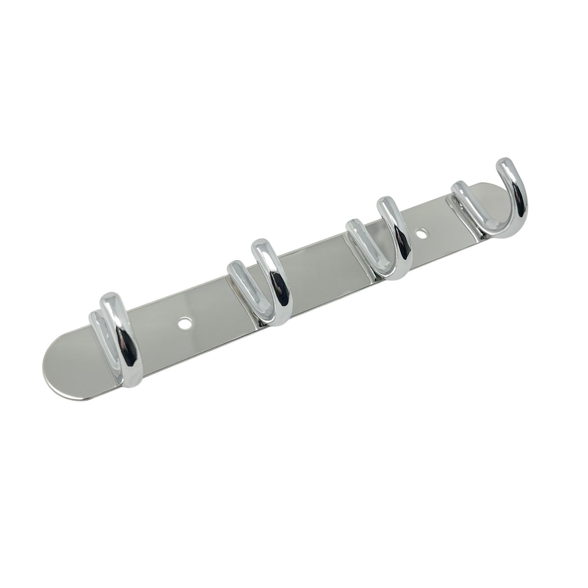 Knagerække/4-Knag 225mm Krom