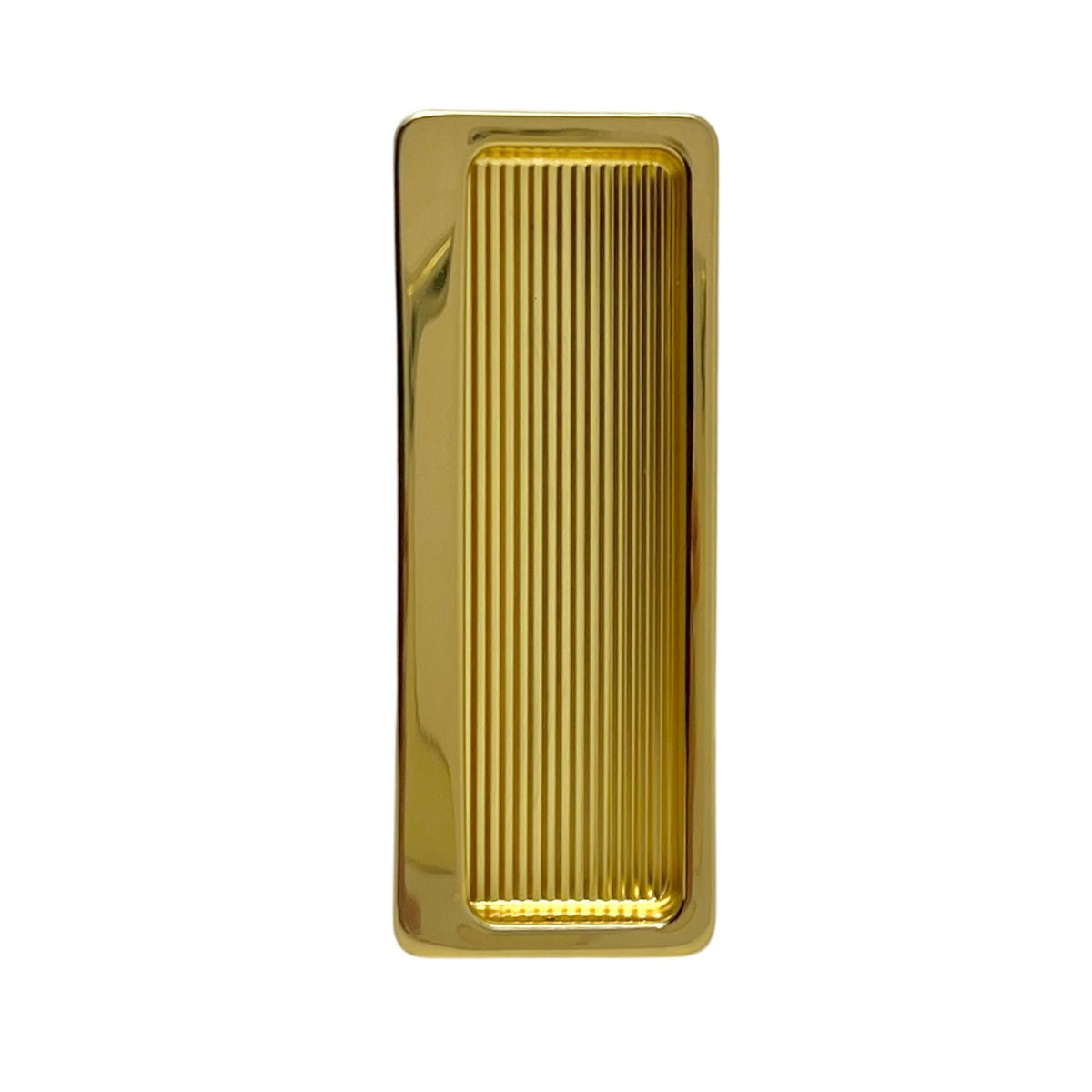 Recessed Cup Handle 100 mm Brass