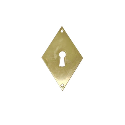 Key Escutcheon 40x63mm Brass